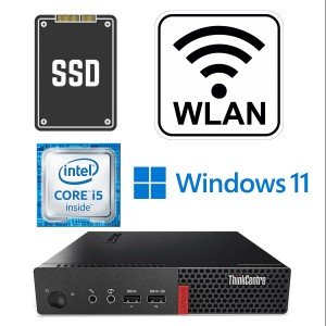 Lenovo ThinkCentre M910q Mini PC - i5, NVMe SSD