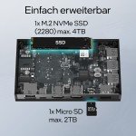 Orbsmart AW-15L Fanless Windows 11 Mini-PC