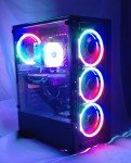 RGB Gaming Desktop with Intel i7, 16GB RAM, GTX 1660