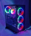 RGB Gaming Desktop with Intel i7, 16GB RAM, GTX 1660