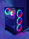 RGB Gaming Desktop with Intel i7, 16GB RAM, GTX 1660
