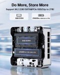 Kamrui 4K UHD Mini Office PC with Intel N95