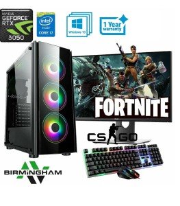 Core i7 Gaming PC Bundle with 27-Inch Monitor