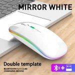 Slim Rechargeable Wireless RGB Mouse for PC