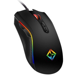 Combrite USB Wired Gaming Mouse RGB LED 7 Button Mice For PC Laptop Xbox PS4 PS5