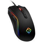COMBRITE USB Wired Gaming Mouse with RGB Lighting
