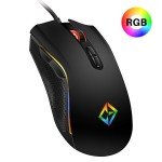 COMBRITE USB Wired Gaming Mouse with RGB Lighting