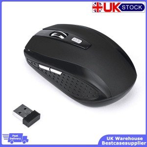 2.4 GHz Wireless Optical Mouse for PC Laptops