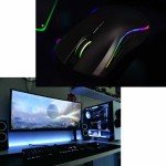 COMBRITE USB Wired Gaming Mouse with RGB Lighting