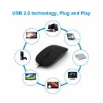 USB Optical Mouse for Acer PCs and Laptops