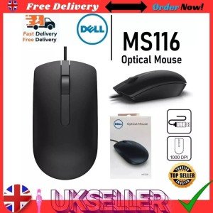 Dell Wired Optical Mouse with Scroll Wheel