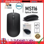 Dell Wired Optical Mouse with Scroll Wheel