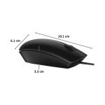Dell Wired USB Optical Mouse for PC/Laptop
