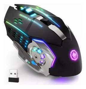 RGB Wireless Gaming Mouse for PC and Mac