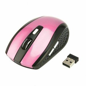 2-Pack Wireless Optical Mice with USB Receiver