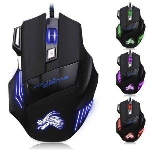RGB Wired Gaming Mouse with 3200 DPI