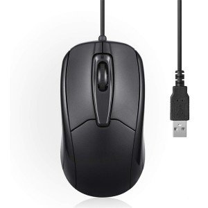 Wireless Optical Mouse with 2.4GHz USB Receiver