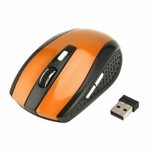 Wireless Optical Mouse with USB Receiver for PC