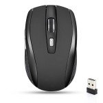 Wireless Optical Mouse with USB Receiver for PC