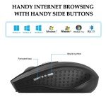 Wireless Optical Mouse with USB Receiver for PC