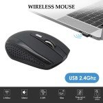 Wireless Optical Mouse with USB Receiver for PC