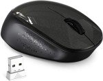 Silent 2.4GHz Wireless Optical Mouse with Receiver