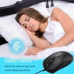 USB 2.0 Wired Optical Mouse for PC & Laptop