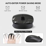 Silent 2.4GHz Wireless Optical Mouse with Receiver
