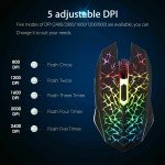 Rechargeable RGB Wireless Gaming Mouse for PC