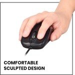 Wired USB 2.0 Optical Mouse for PC/Laptop