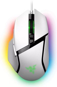 Razer Basilisk V3 Wired Gaming Mouse - Chroma White