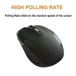 2.4GHz Wireless Optical Mouse with USB Receiver