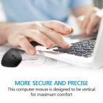 Wireless Ergonomic Vertical Mouse with 6 Keys