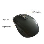 2.4GHz Wireless Optical Mouse with USB Receiver