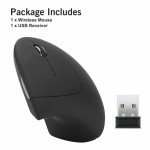 Wireless Ergonomic Vertical Mouse with 6 Keys