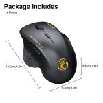 2.4GHz Wireless Gaming Mouse with 6 Buttons