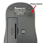 2.4GHz Wireless Optical Mouse with USB Receiver