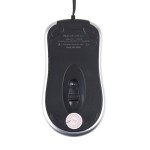 Compact USB Optical Scroll Wheel Mouse for Laptops