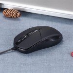 6 Wired Optical Scroll Wheel Mice for PC