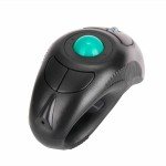 Wireless Trackball Mouse with Laser Pointer for PC