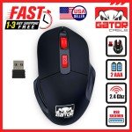 Wireless Gaming Mouse with 2.4GHz USB Receiver