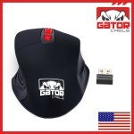 Wireless Gaming Mouse with 2.4GHz USB Receiver
