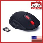Wireless Gaming Mouse with 2.4GHz USB Receiver