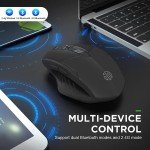 Rechargeable Dual Mode Wireless Bluetooth Mouse