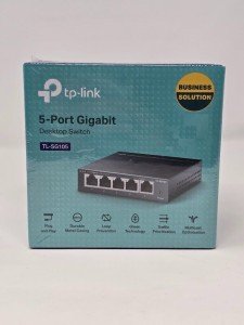 TP-Link TL-SG105 5-Port Gigabit Ethernet 1000Mbps Desktop Switch - NEW SEALED