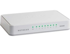 NETGEAR 8-Port Gigabit Ethernet Switch - Plug and Play