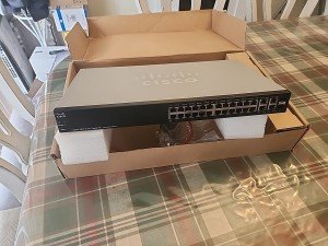 Cisco SG300-28P 28-Port PoE Managed Switch