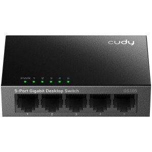 Cudy GS105 Gigabit Ethernet Switch – Black