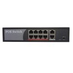 10-Port Gigabit Switch with 8 POE Ports