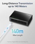 Cudy GS105 Gigabit Ethernet Switch – Black